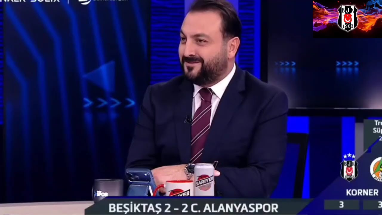 Sergen Yalçın Beşiktaş Alanya spor maç sonu açıklama var 6 dakika sürdü inceleme kaleci kalkmadı