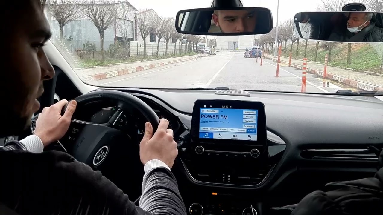 Fiesta manuel ile eski Sınav güzergahı Tam Tur …