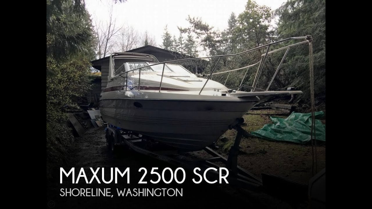 [UNAVAILABLE] Used 1990 Maxum 2500 SCR in Shoreline, Washington