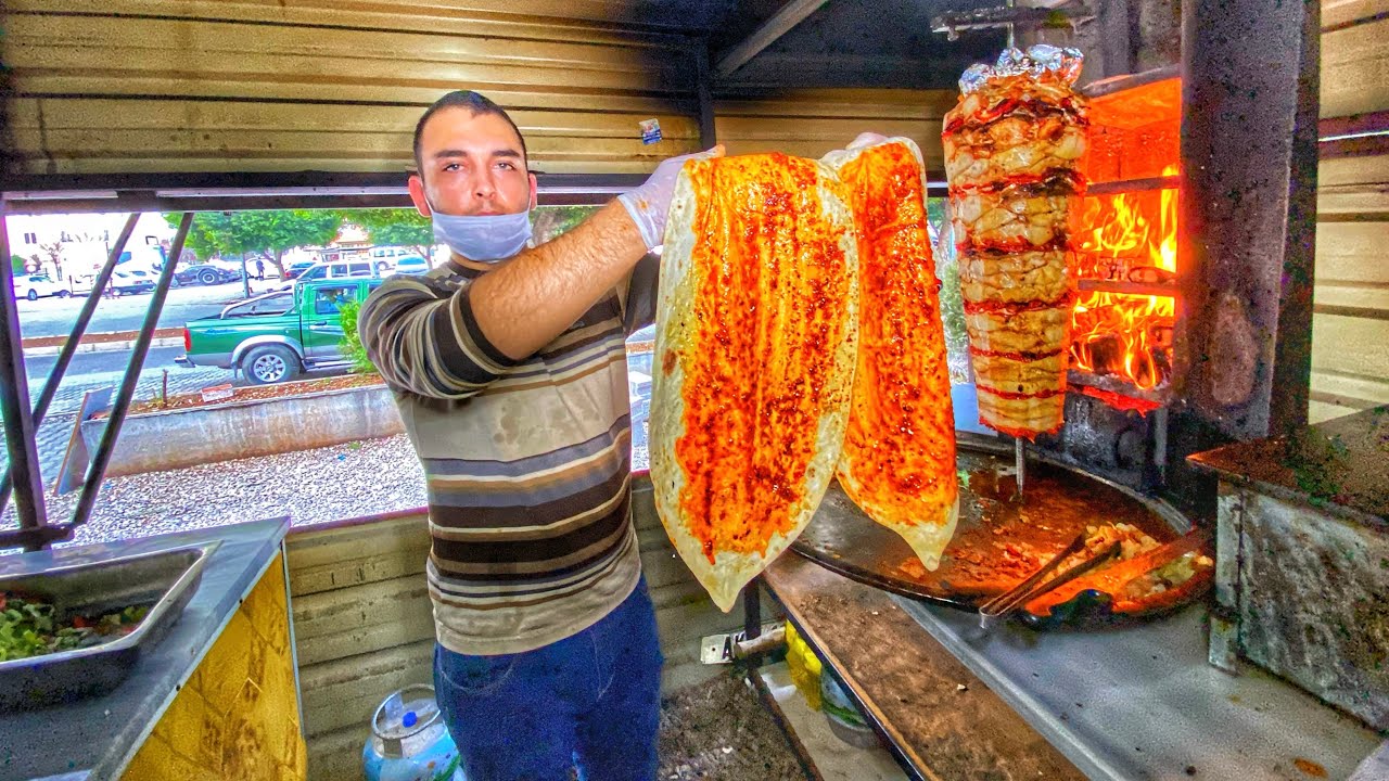 TAVUK DÖNER BÖYLE OLUR!!! YEMEDİĞİMİ YEDİRMEDİM!!!!