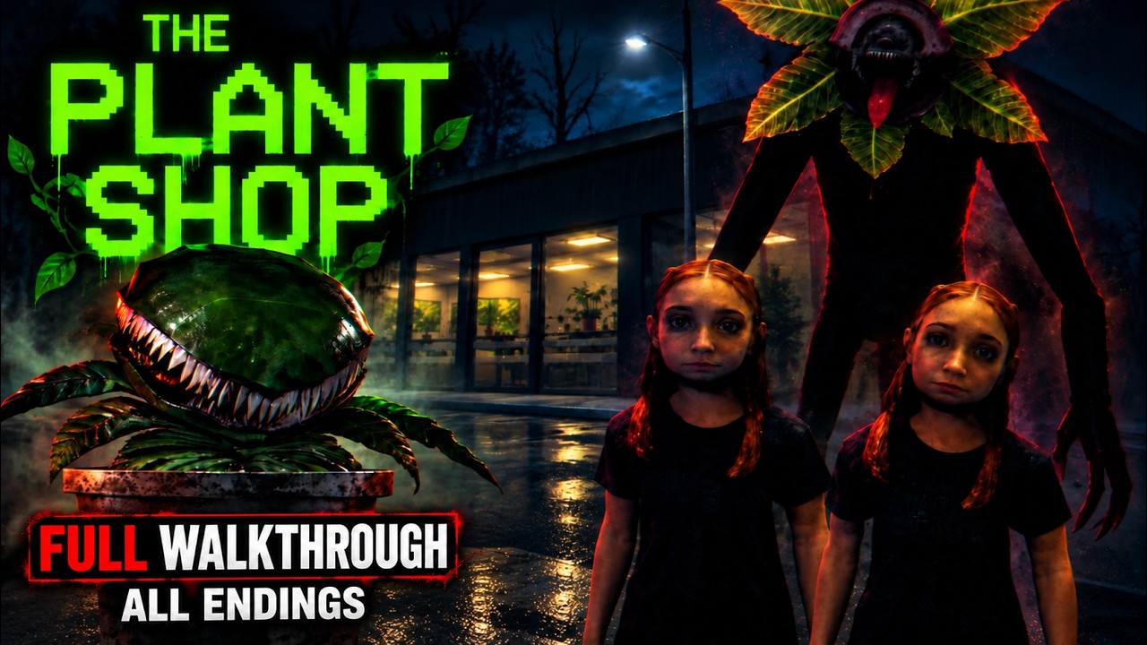 The Plant Shop | ALL ENDINGS | FULL GAME Walkthrough