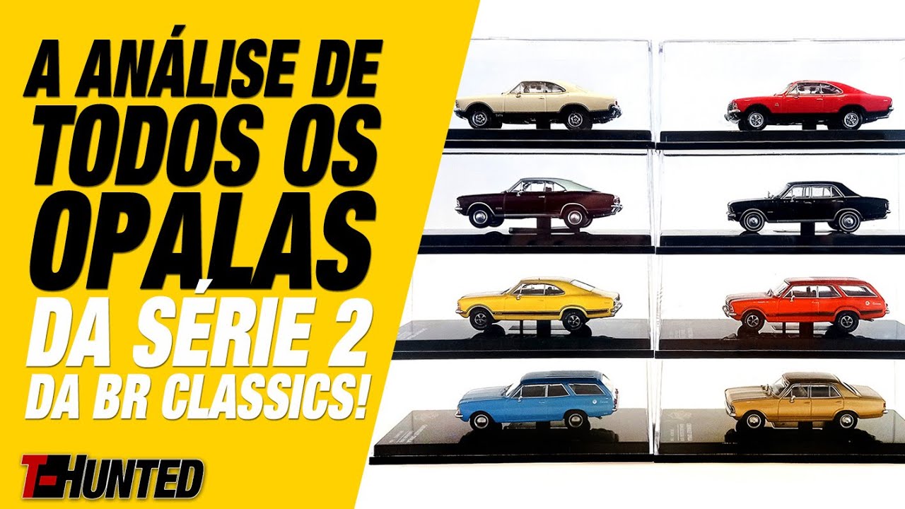 A análise de TODOS os Opalas da Série 2 da BR Classics! Conheça detalhes destes carros brasileiros!