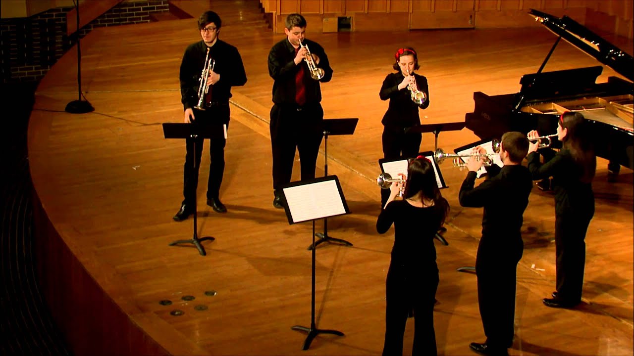 NIU Trumpet Consort - Samuel Scheidt - Canzona Bergamasca