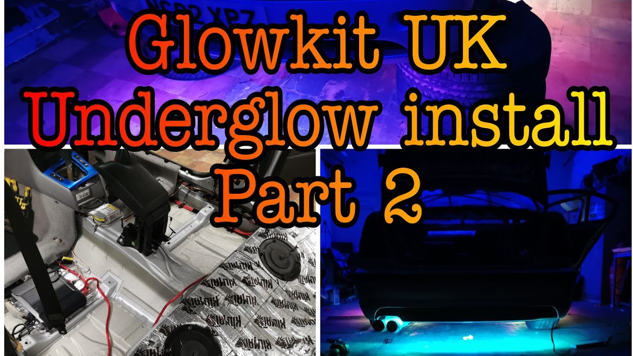Glowkit UK Underglow install. How to install underglow the proper way. BMW E46. Part 2.
