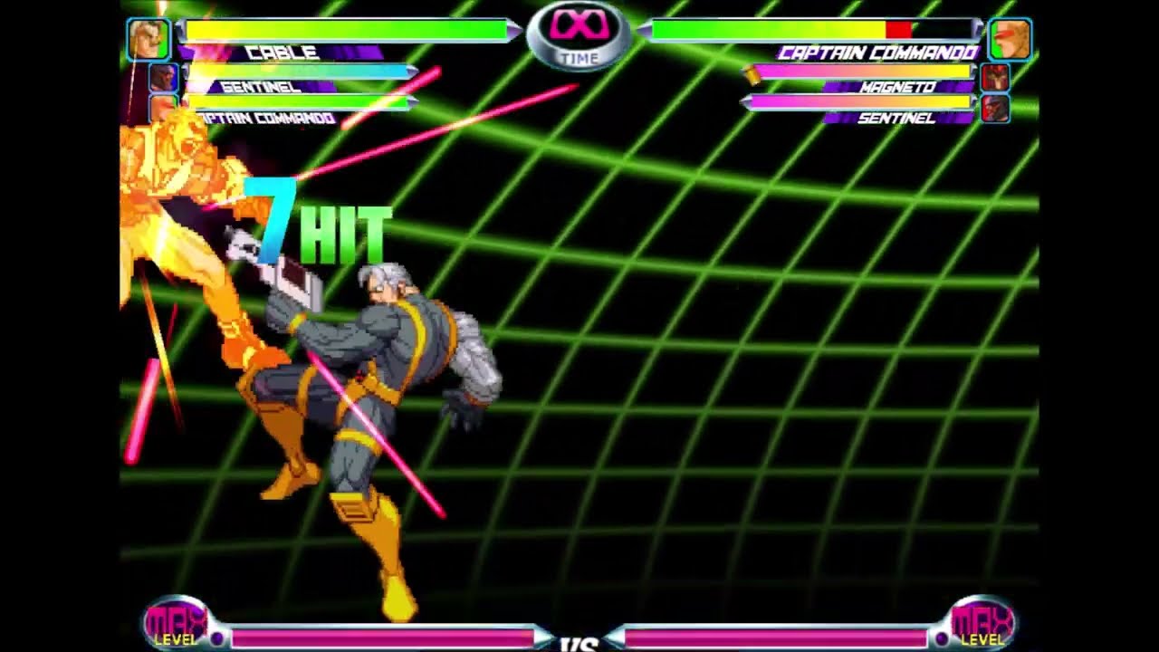 MvC2 - Classic Cable Limit Break Combo