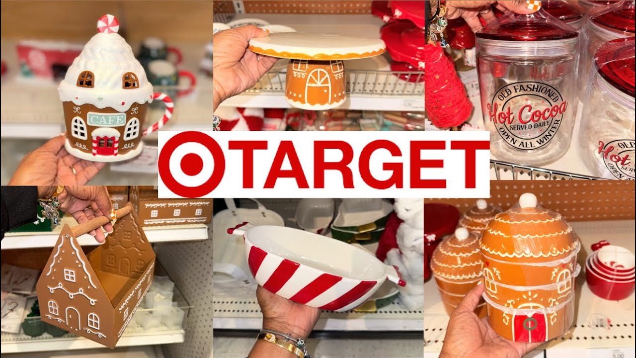 TARGET CHRISTMAS 2025 🎅 GINGERBREAD & HOLIDAY MAGIC in BULLSEYE&rsquo;S PLAYGROUND!