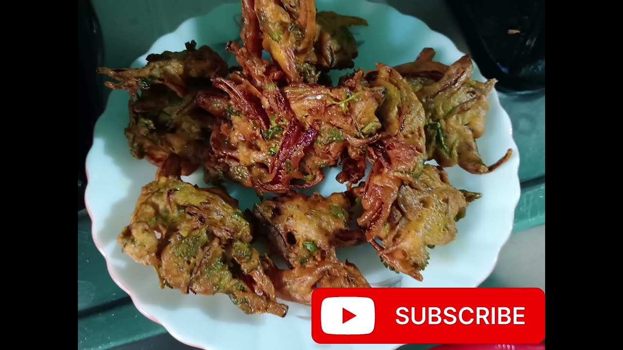 प्याज धनिया पकोड़ा #