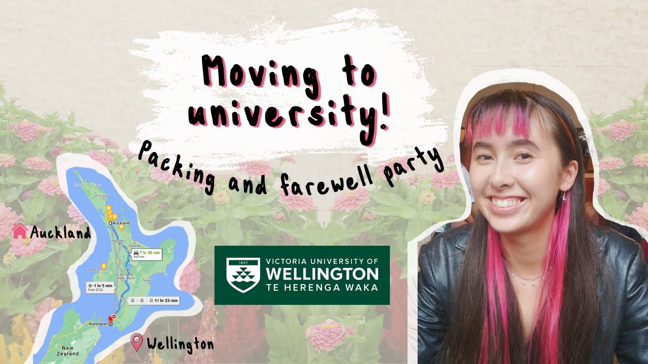 Moving to uni vlog!! Victoria University of Wellington NZ- pack and party with meeee