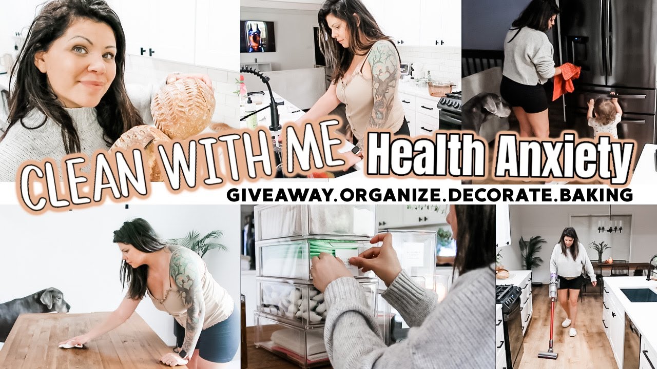 💐NEW 💐CLEANING & BAKING THROUGH HEALTH ANXIETY