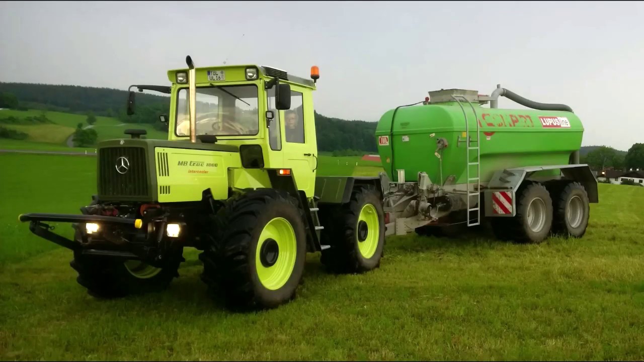 MB trac 1000 intercooler Restauration; MB trac und Unimog in Oberbayern