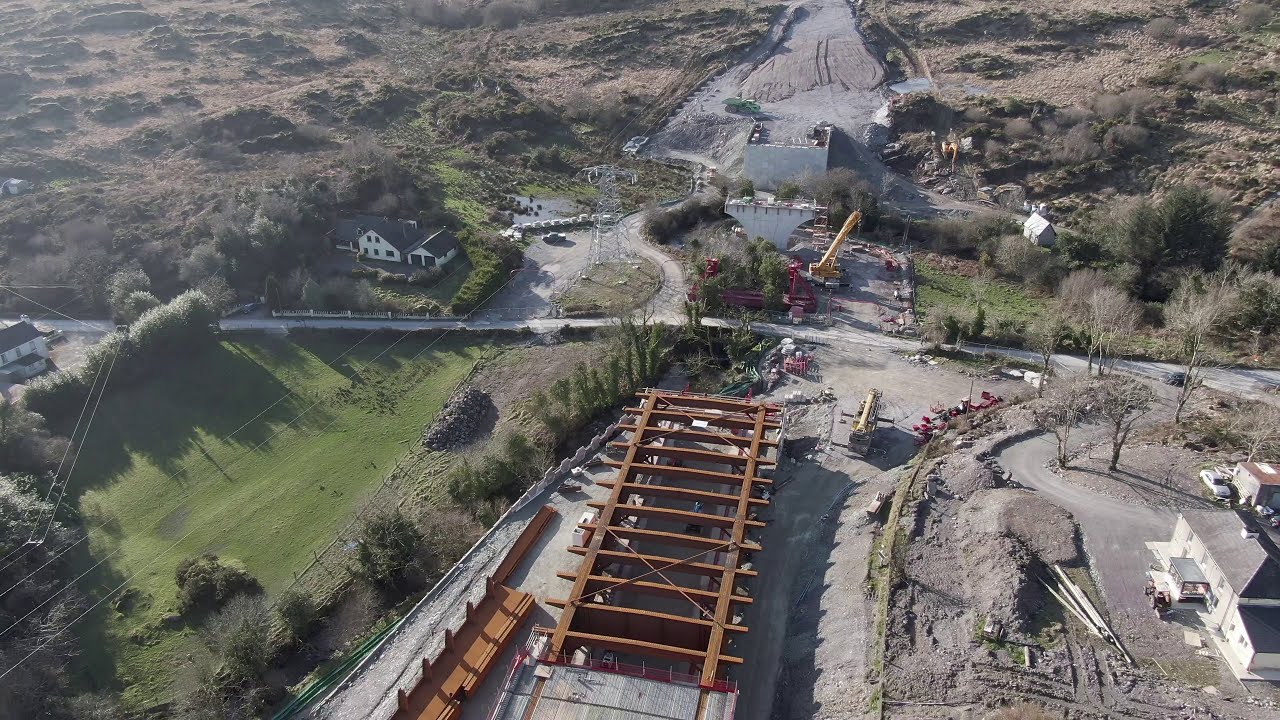 N22 Bypass: Baile Bhuirne and Baile Mhic &Iacute;re (February 2021)