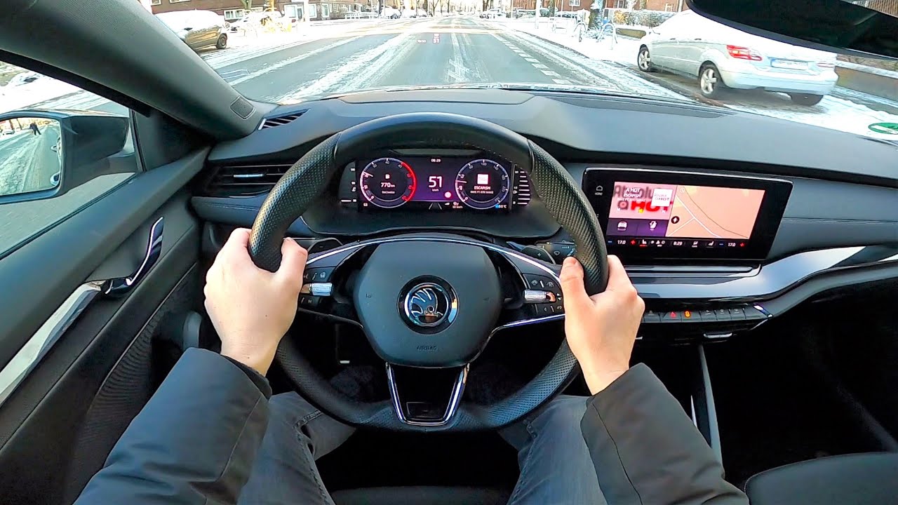2022 Skoda Octavia Combi Sportline 2.0 TDI - pov test drive