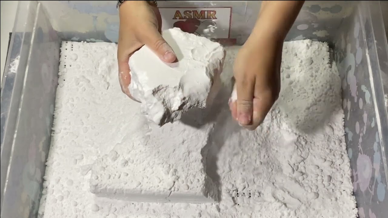 #ASMR Pure White Baking Soda Crunch #610