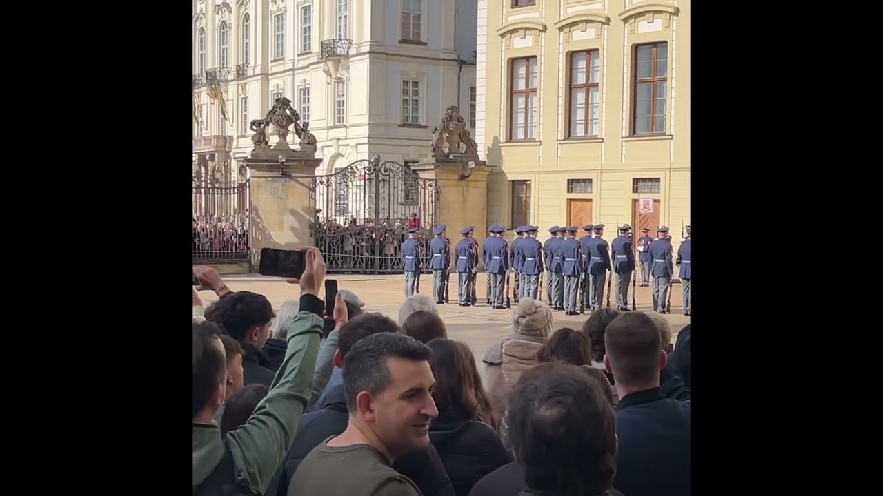 Czech Republic - Prague Castle - The Changing Of The Guards @Ageisjustapassortstamp