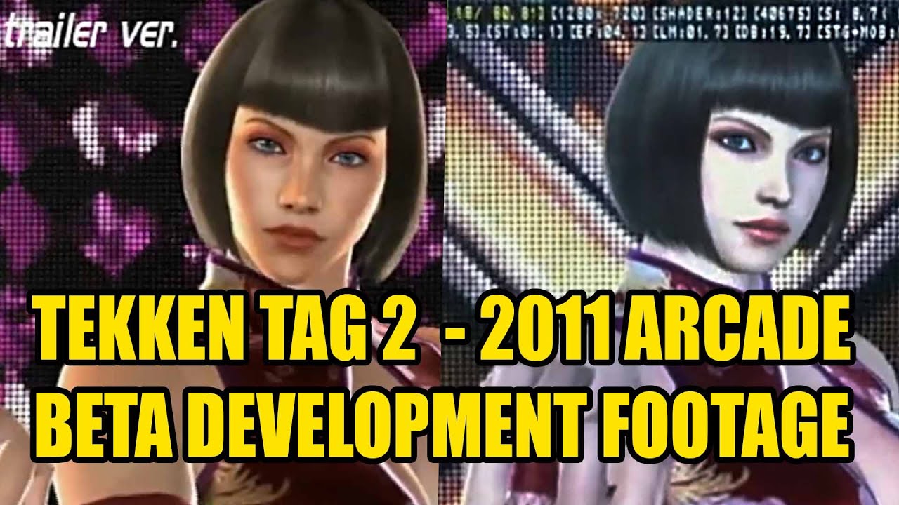 Tekken Tag 2 - Beta Development Footage 2011 Updates (Harada Twitter Videos)