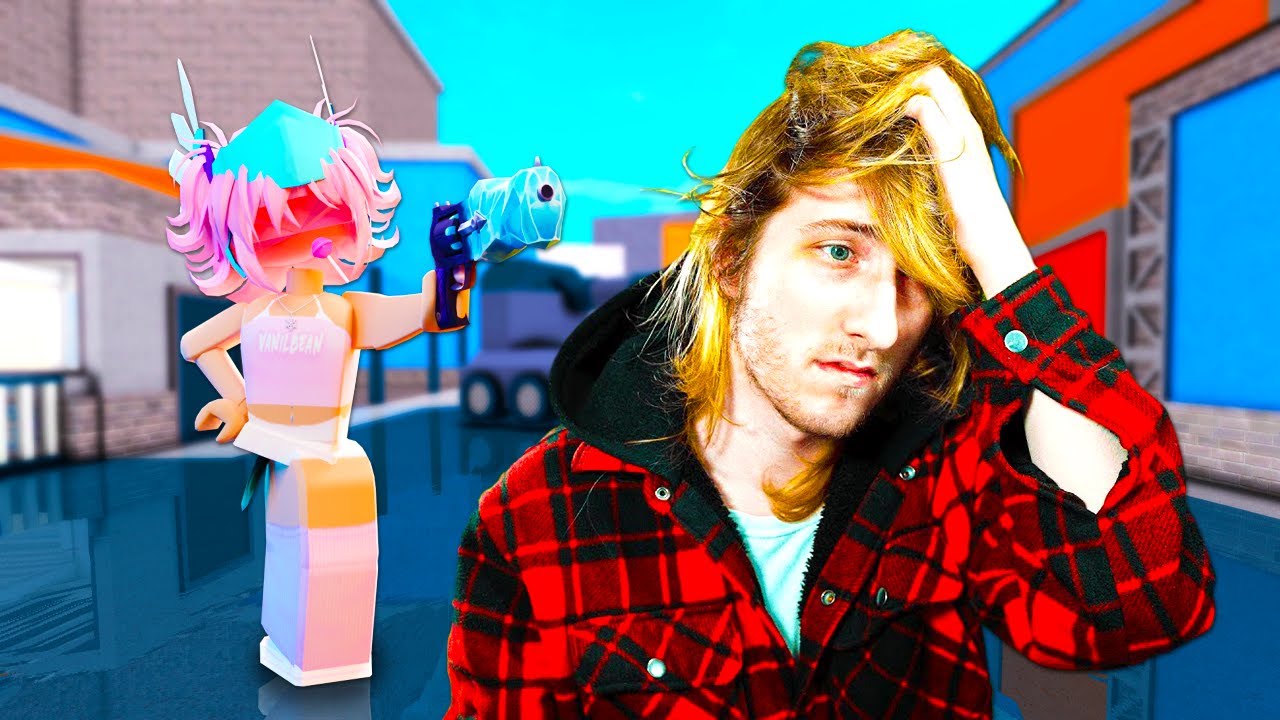 KREEKCRAFT CHALLENGED ME IN MM2.. 😈