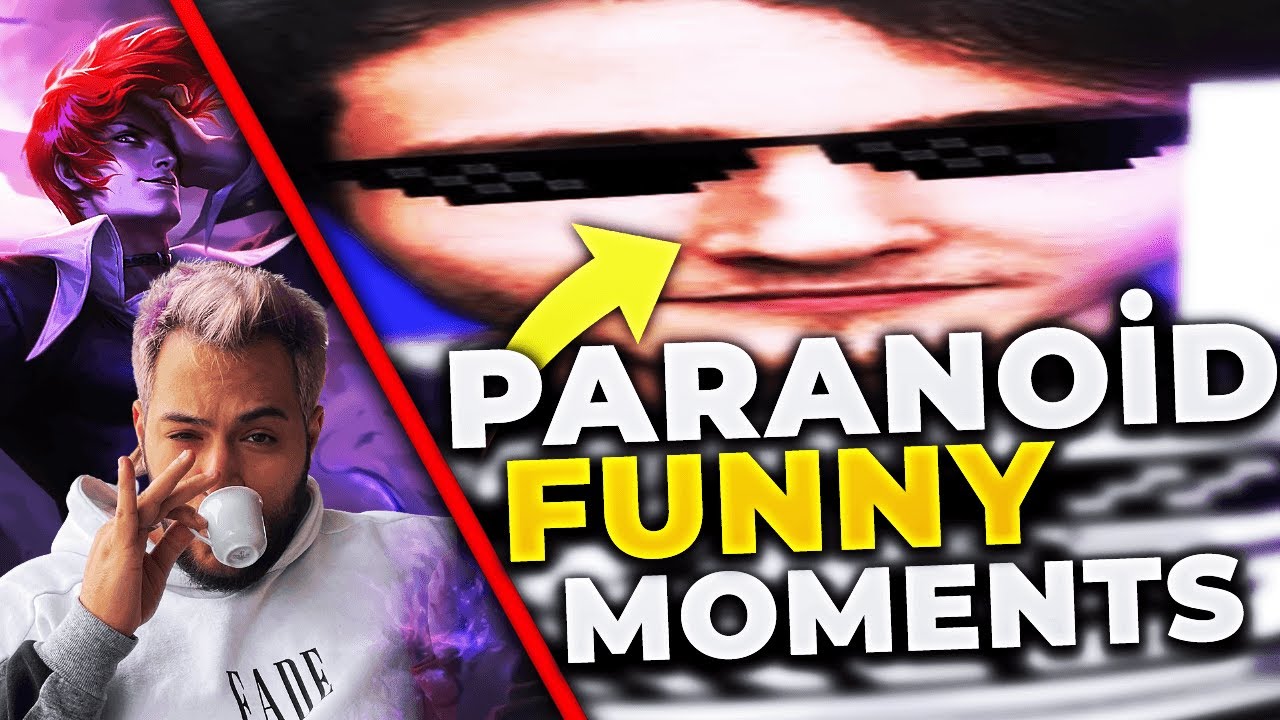PARANOİD KOMİK ANLAR! | GAMEPLAY MONTAGE İZLİYOR | Mobile Legends