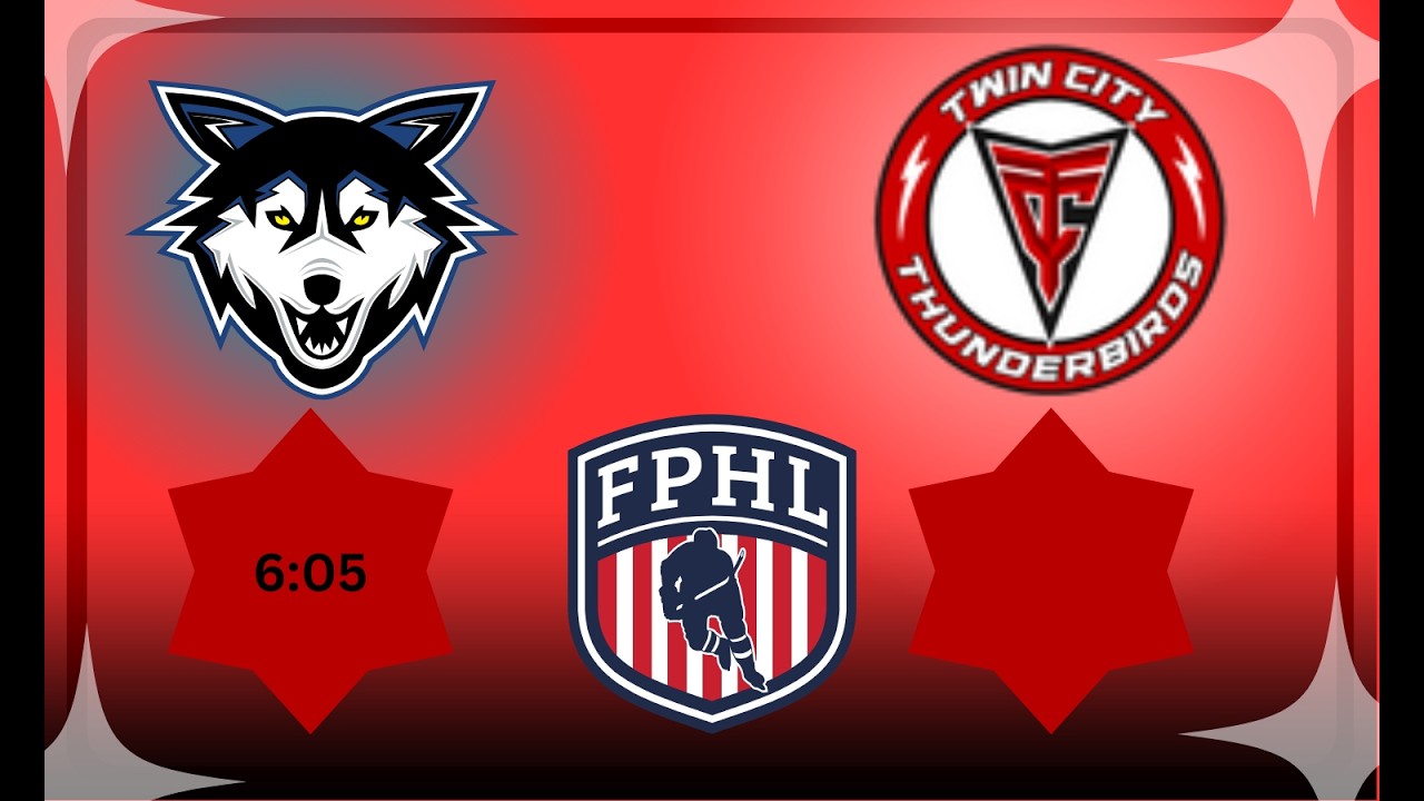 Twin City Thunderbirds vs Watertown Wolves