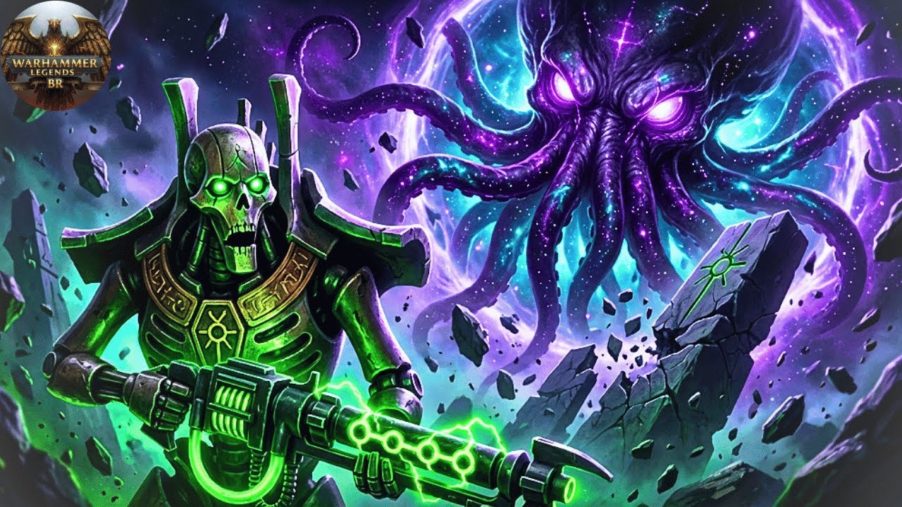 Necrons DESPERTARAM um DEUS ANCIÃO CÓSMICO! Warhammer 40K