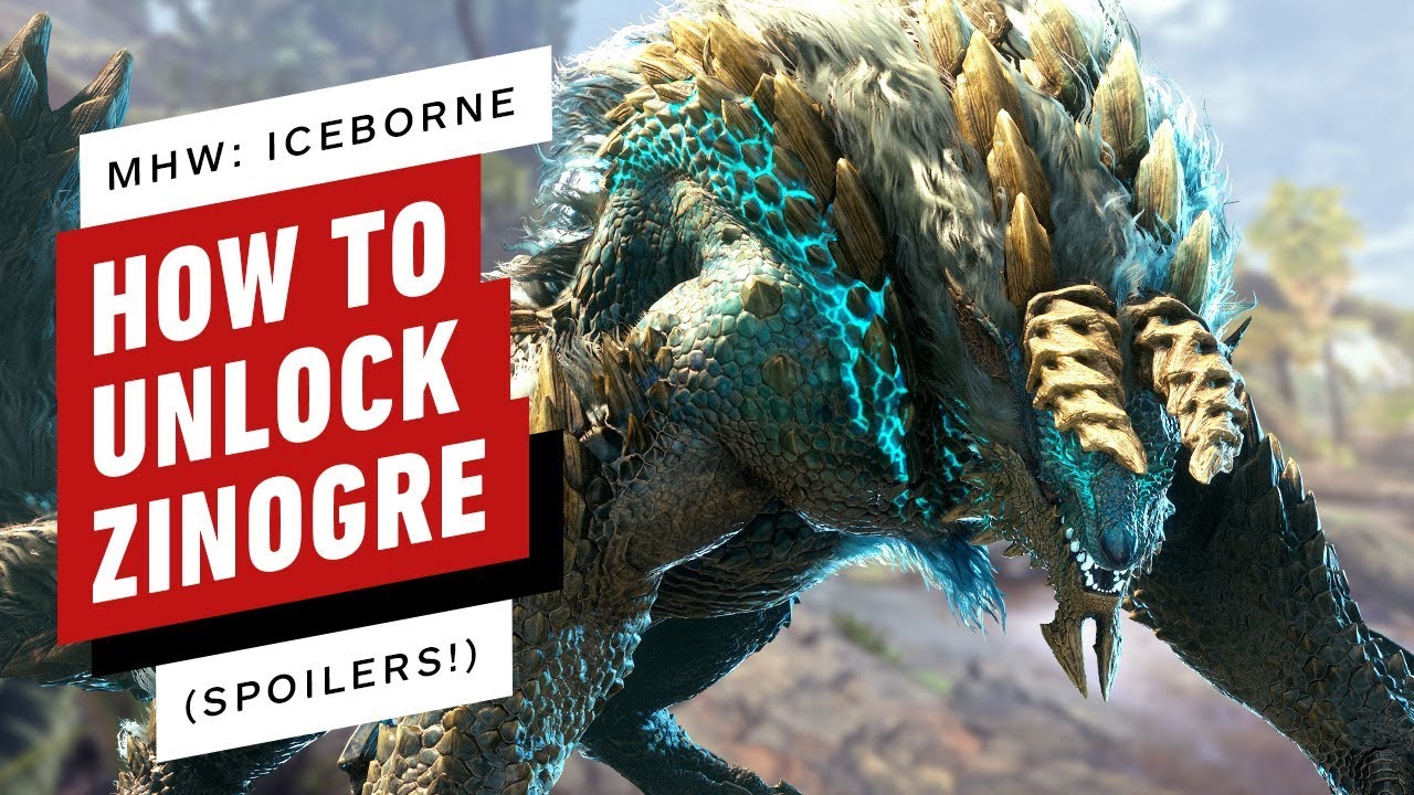 Monster Hunter World: Iceborne - How to Unlock Zinogre