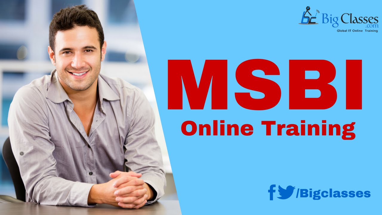 MSBI Online Training - MSBI SSRS Tutorial Videos - BigClasses