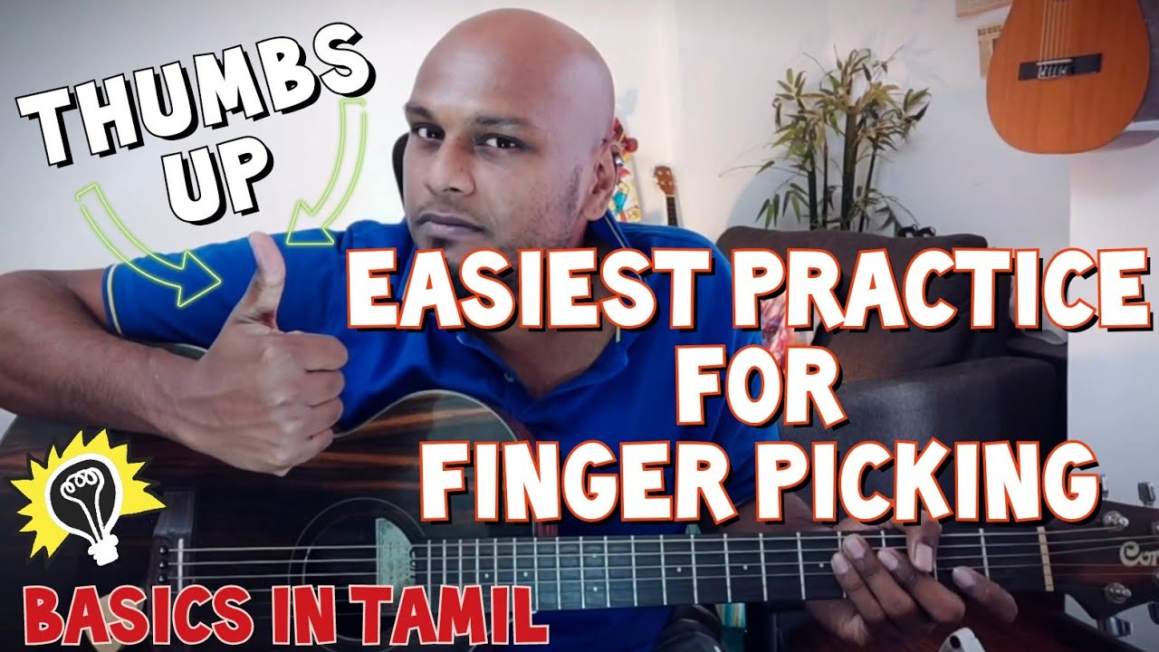 Finger Picking Basics in Tamil By Christopher Stanley