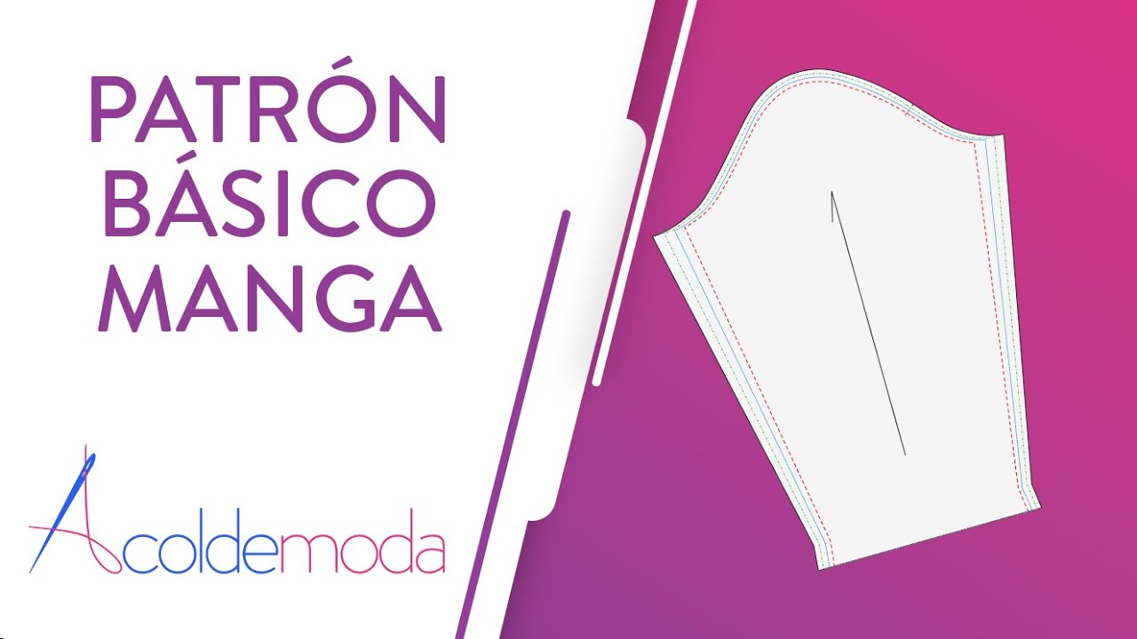 Clase 4: Manga Básica | Curso de Patronaje de Blusas