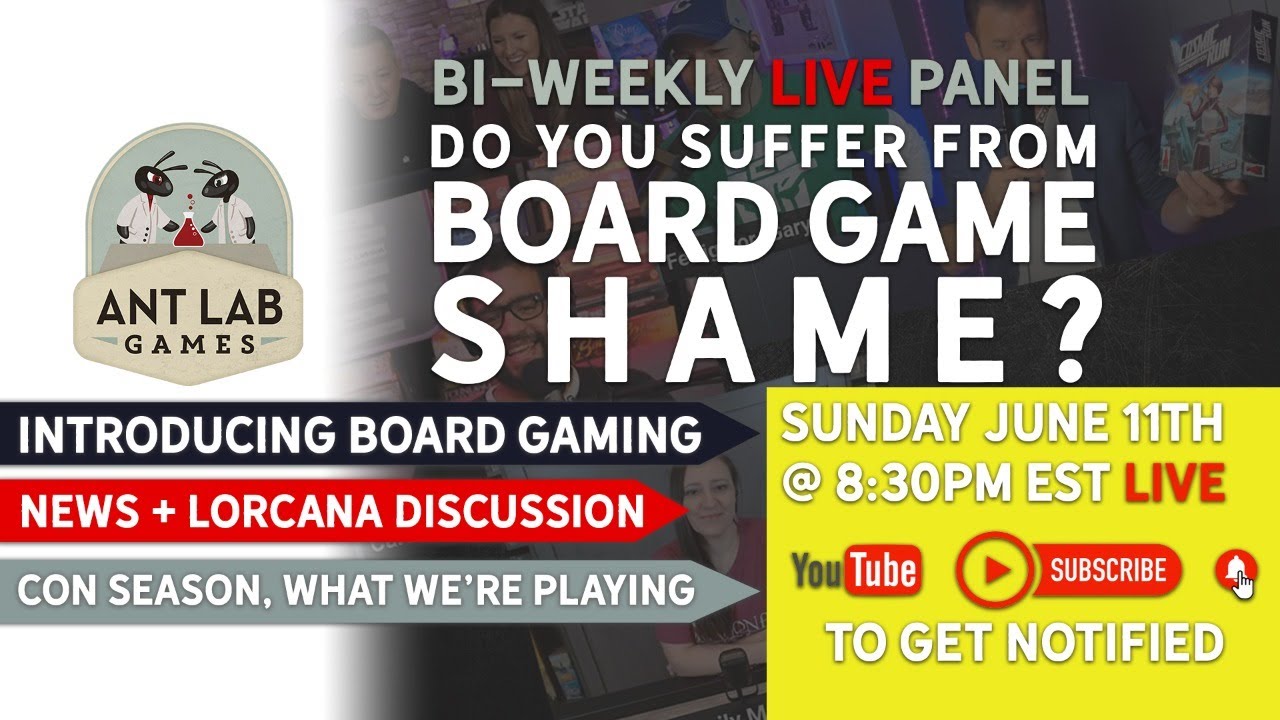 Into the Nexus | June 11th | LIVE Board Game Panel Discussion | News