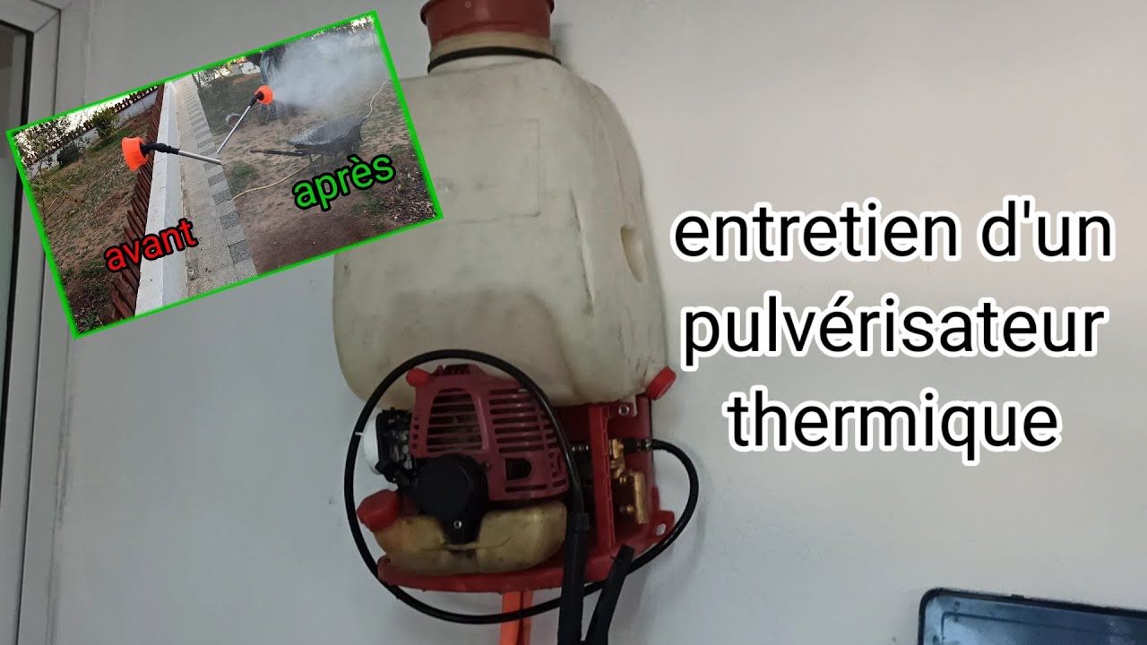 Pulvérisateur thermique ... Changement des joints de la motopompe