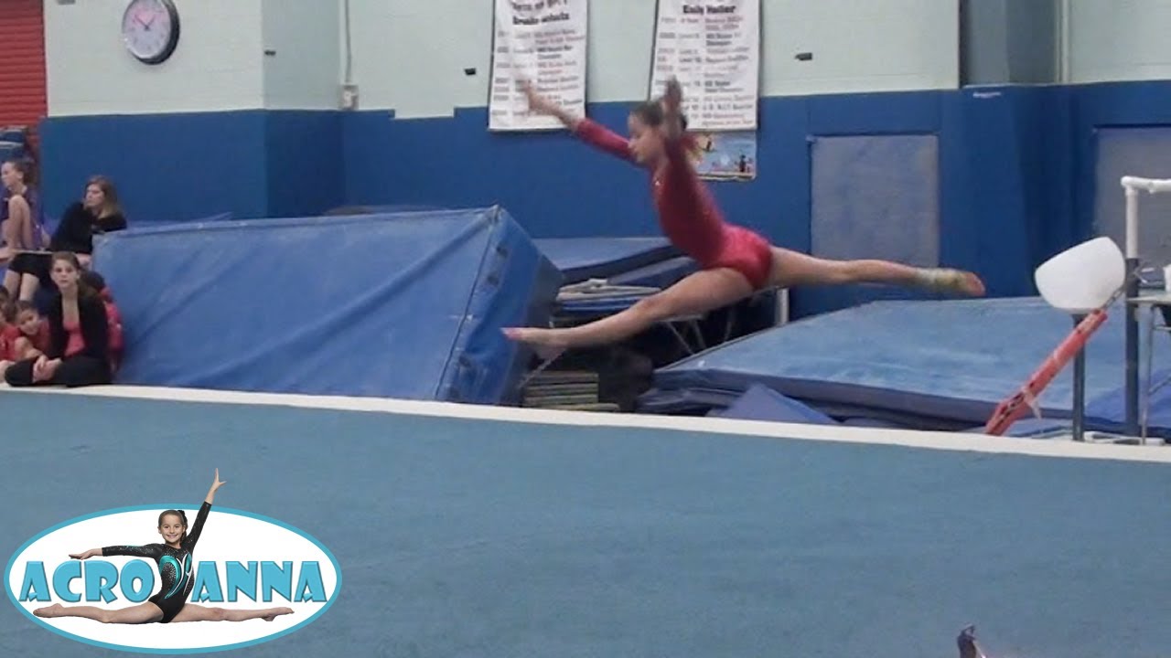 Annie the Gymnast | USAG New Level 5 Gymnastics Meet 2 | Acroanna