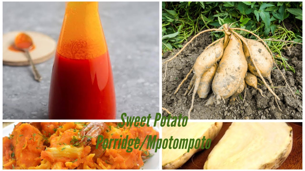 |HOW TO MAKE| My Sweet POTATO Porridge, also known as “Mpotompoto”
