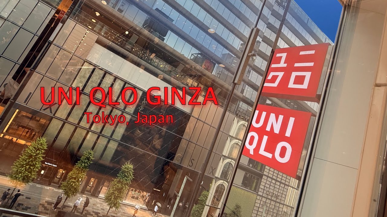 UNIQLO Ginza Walk Around | Tokyo, Japan 🇯🇵🦁