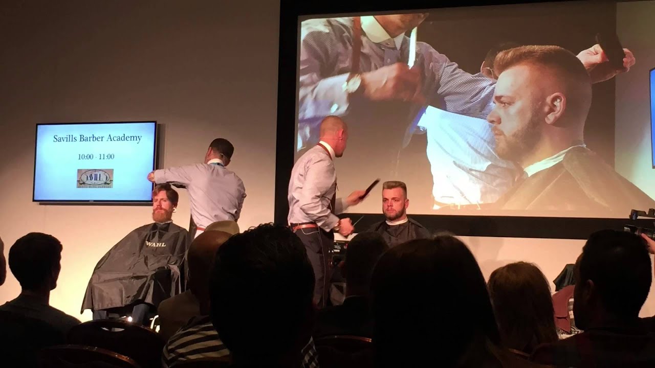Tom Chapman Hair Design at Barber Connect 2015