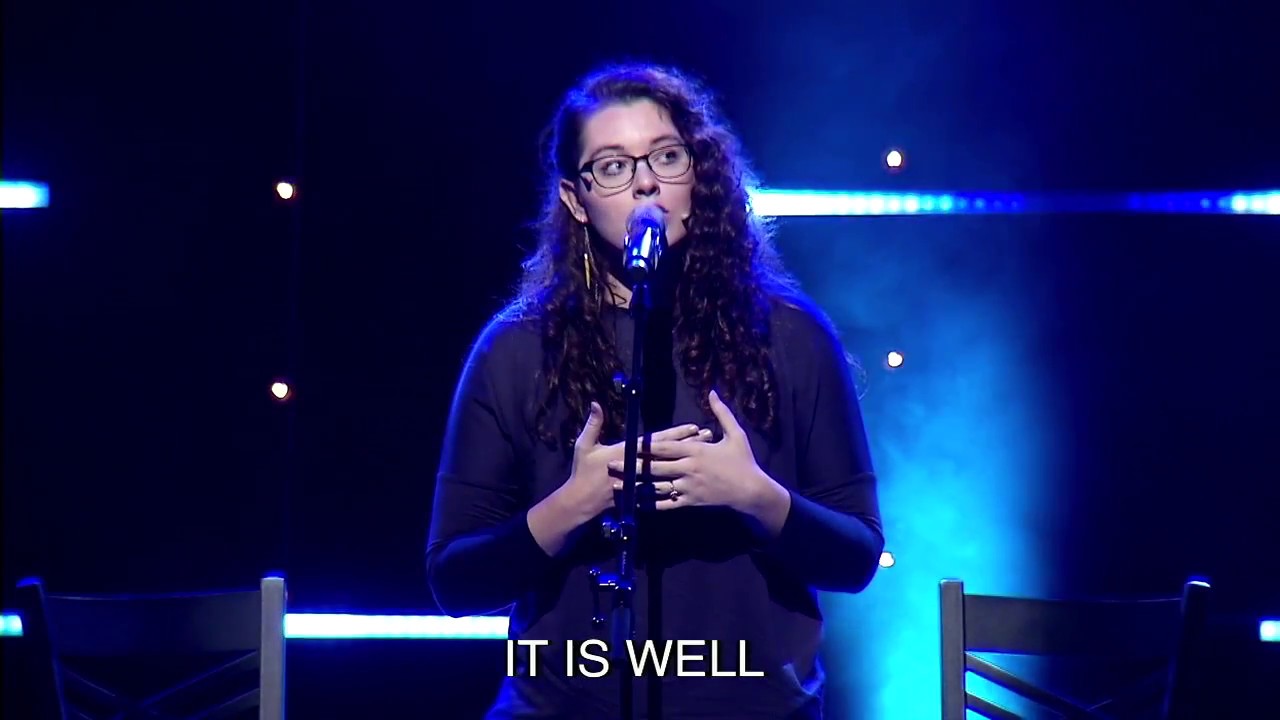Mandy Harvey's first performance at Real Life // It Is Well // Bethel Worship Cover