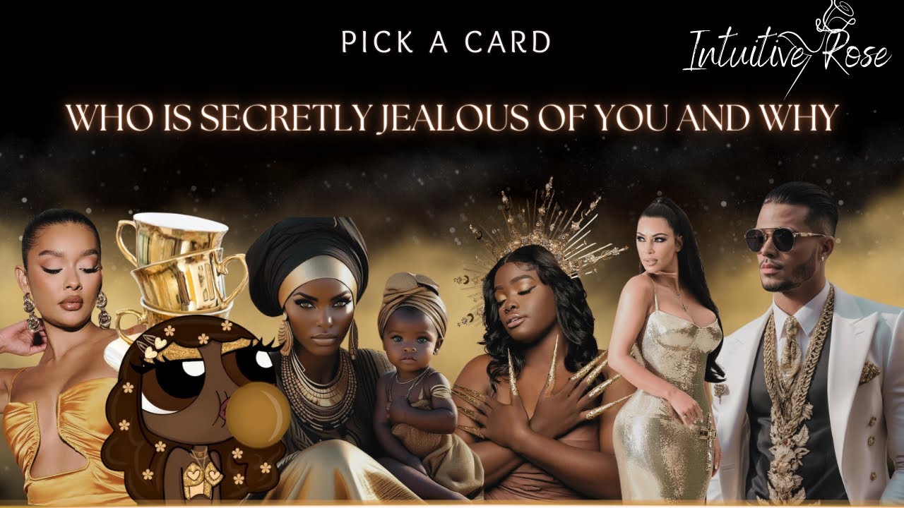 WHO IS SECRETLY JEALOUS OF YOU AND WHY **Pick A Card** 👀🧐👰🏾‍♀️💍🪐🌈⚡️✨