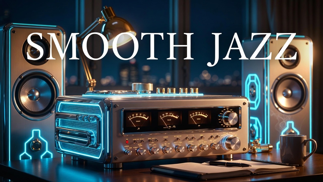 Smooth Jazz x Soulful R&B – Background Music for Study, Work & Calm Focus (4 Hours)
