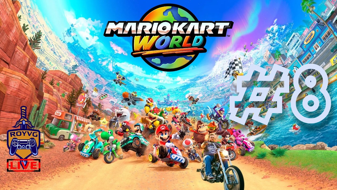 Mario Kart World #8 Hoy el el Mar10 Day | RoyVG