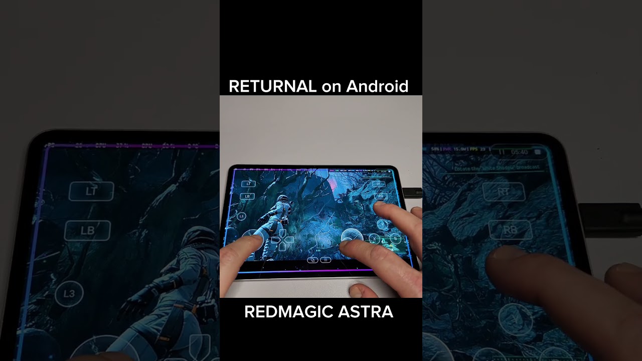 REDMAGIC ASTRA Android gaming tablet | RETURNAL PC EMULATION | GAMEHUB LITE ANTUTU