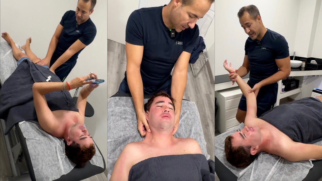 SESIÓN de FISIOTERAPIA a un INFLUENCER - Luis Pellicer