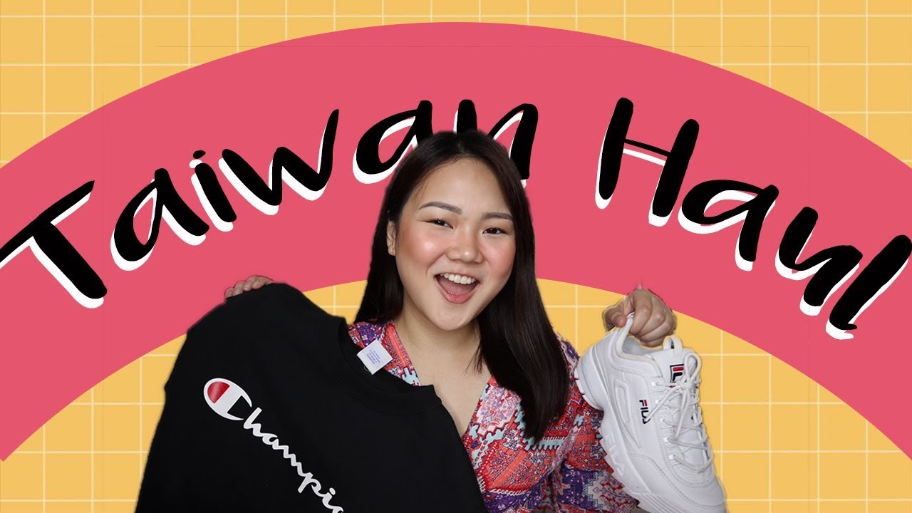 TAIWAN HAUL?! | ASHLEY SANDRINE