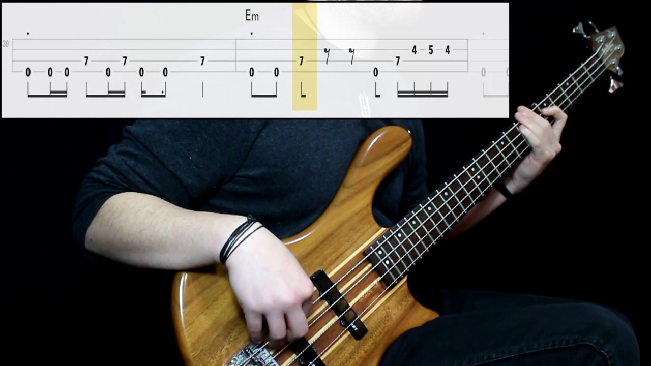 Martin O'Donnell (Halo Soundtrack) - Under Cover Of Night (Bass Cover) (Play Along Tabs In Video)