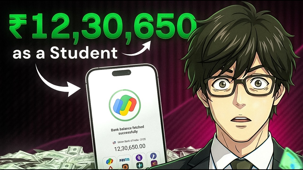 I Made ₹12,30,650 as a Student But Didn’t Invest a Single Rupee ? 