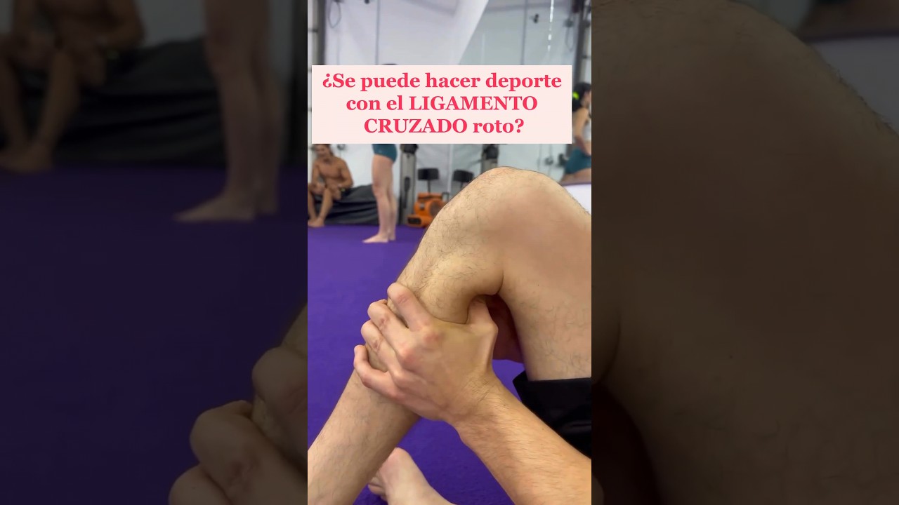 &iquest;Se puede vivir sin LIGAMENTO CRUZADO anterior? #fisio #osteopatia #dolor #lca #acl