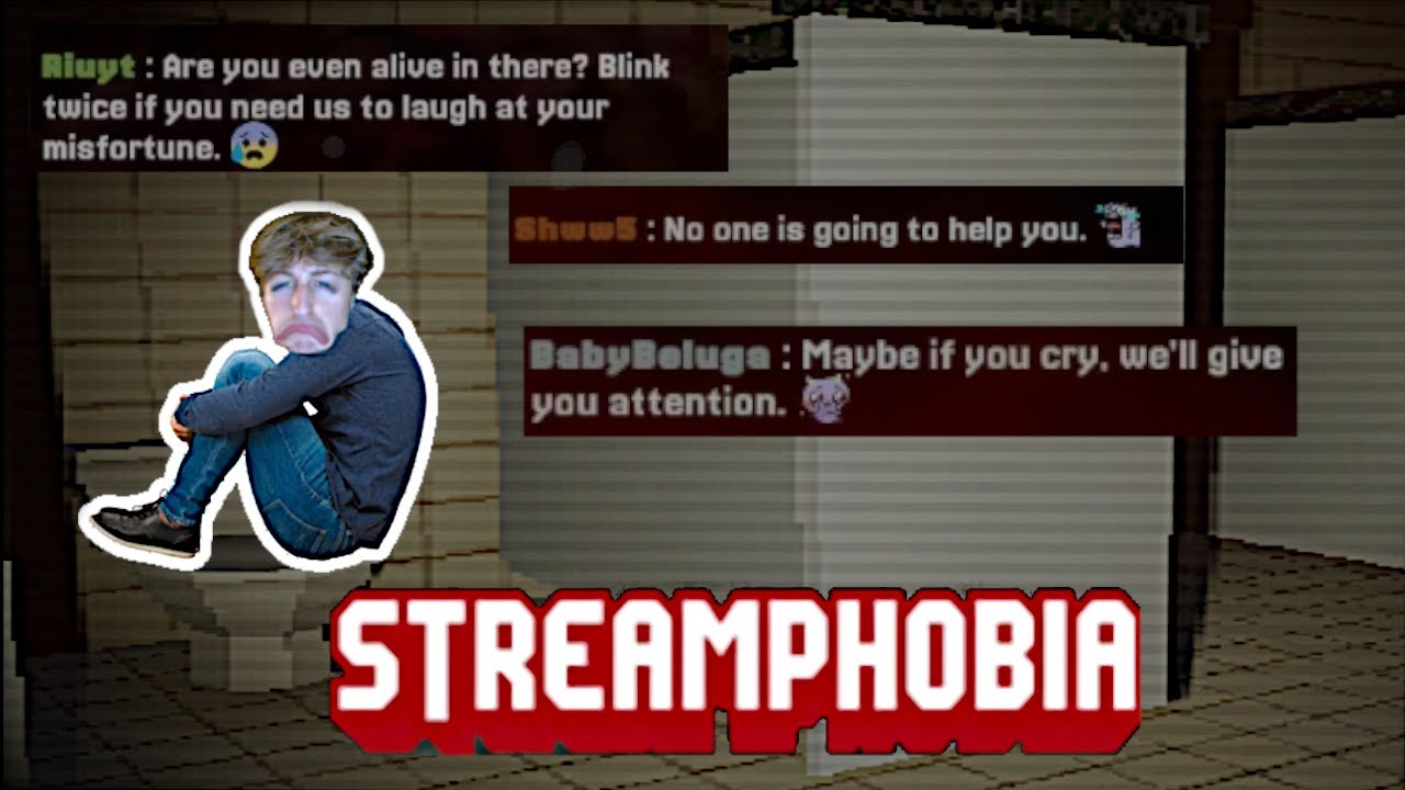 The Scariest Part Of This Horror Game Is My Chat : Streamphobia