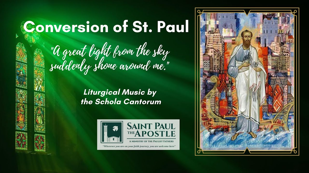 Conversion of St. Paul 11:30am Mass  -  (January 25, 2026)