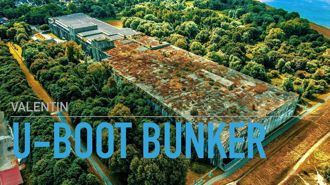 #25 Überflug mit Drohne Mavic Air2  U-Boot-Bunker Valentin Farge / Rekum