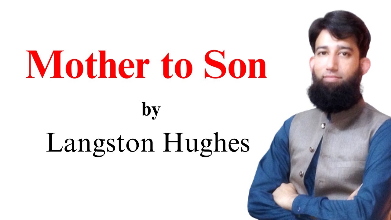 Mother to Son (poem) by Langston Hughes | Explanation | Paraphrase | Themes | Background | 👍👍