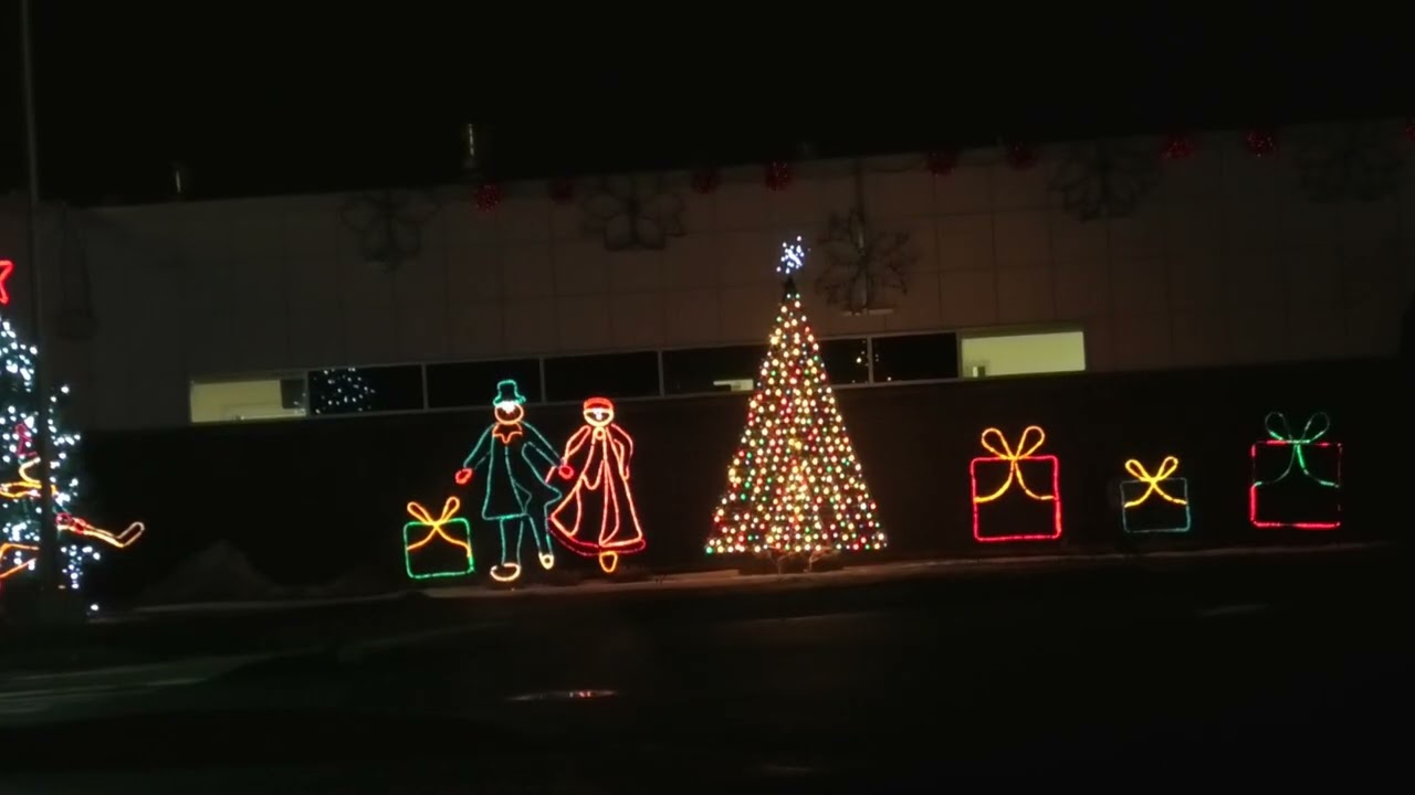 Lights For Life At The Prince County Hospital, Summerside PEI Canada