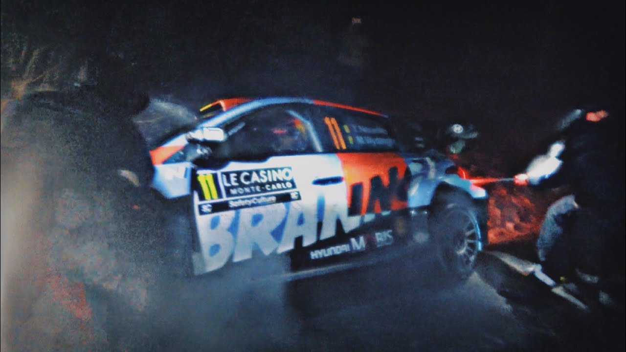 WRC Rallye Monte Carlo 2026 | CRASHES & SNOW [VBB]
