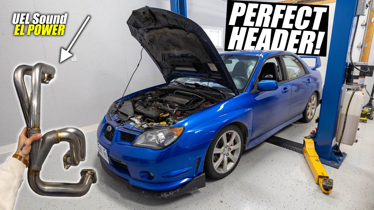 The BEST Subaru Header Install🔥 - UEL Sound & EL POWER!